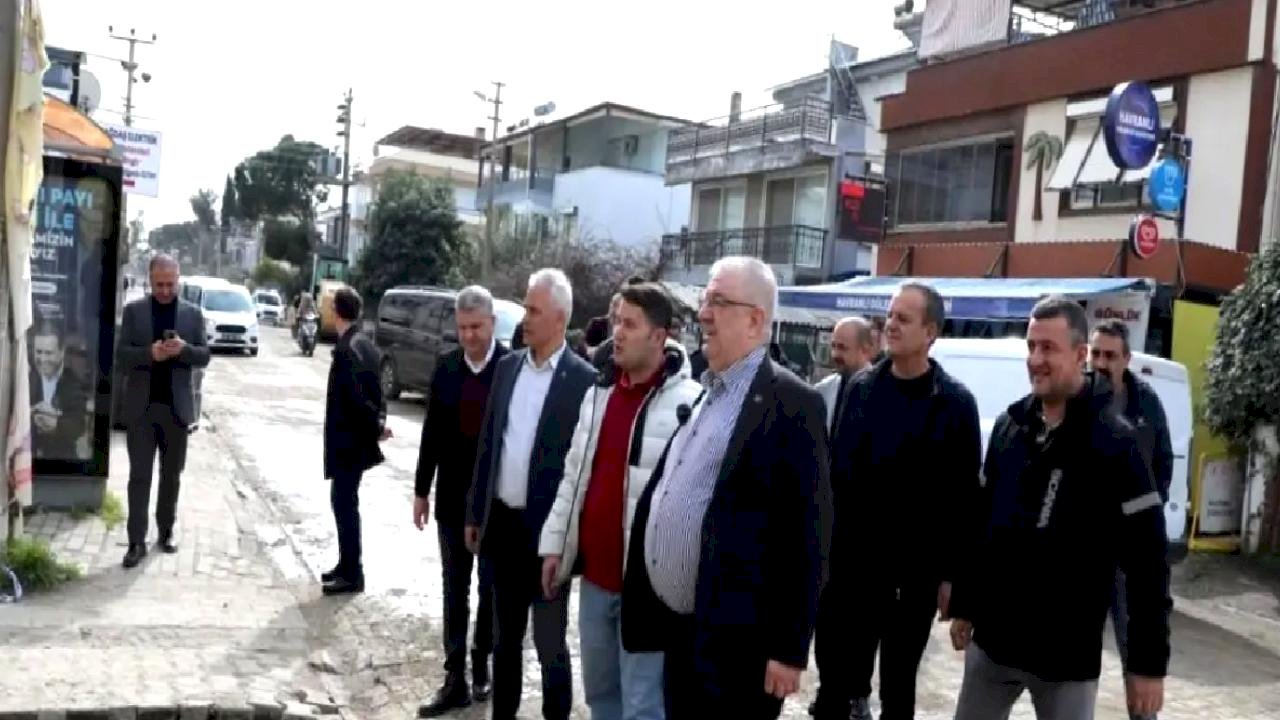 Edremit'te hizmet seferberliği