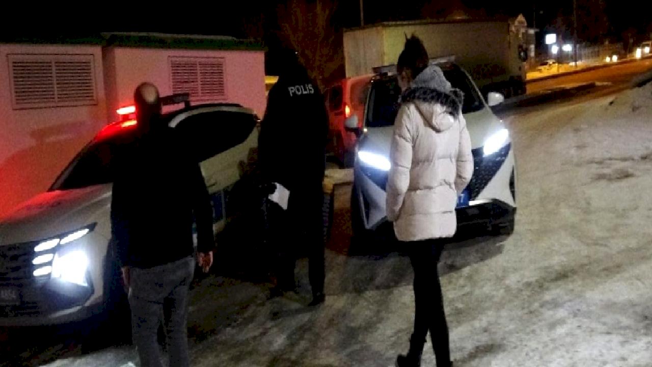 Erzurum'da eve zorla tutulan kadının imdadına polisler yetişti