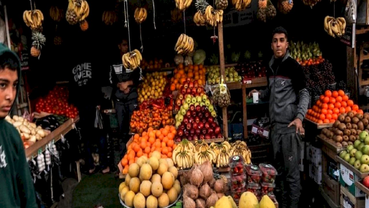 Gazze'de Ramazan'da alışveriş hareketliliği