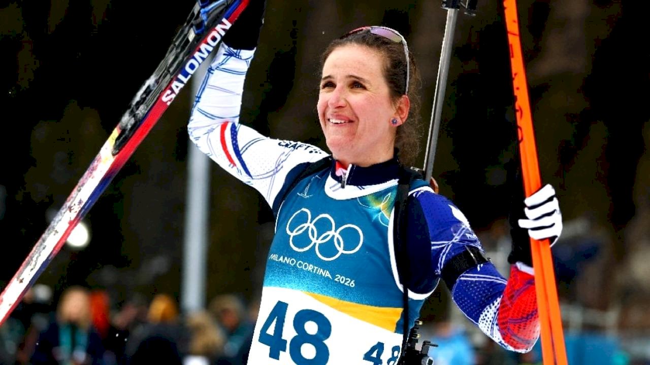 Julia Simon, olimpiyatlarda altın madalya aldı