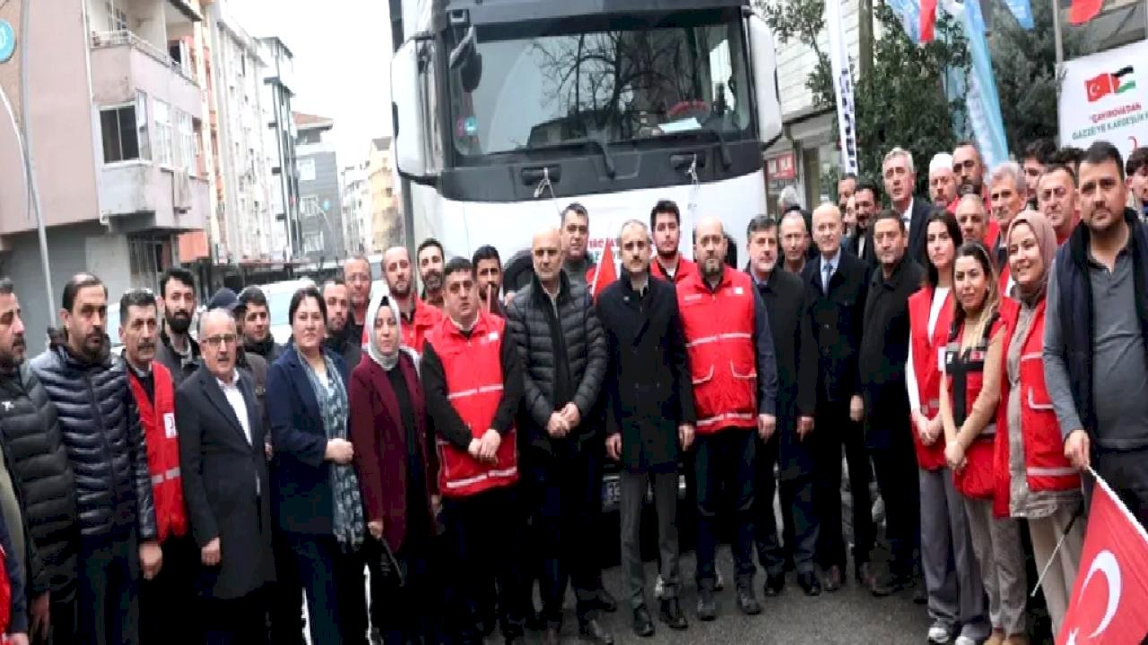 Kocaeli Çayırova’dan Gazze’ye kardeşlik eli uzandı