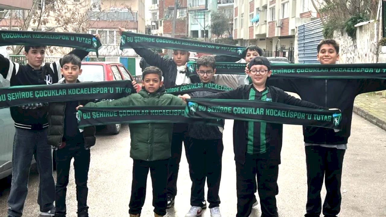 Kocaeli'de milyonları etkileyen o çocuklara büyük jest!