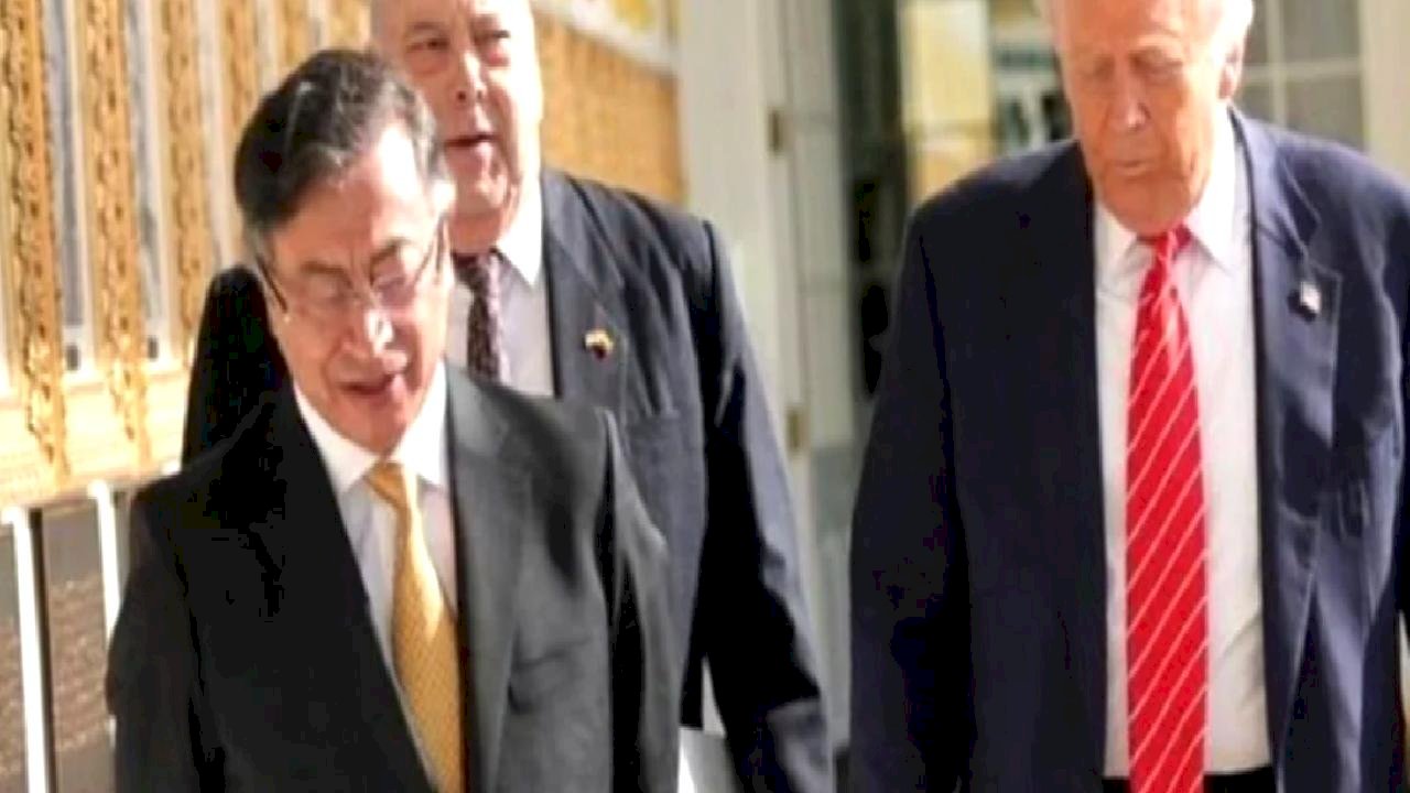 Kolombiya Devlet Başkanı Petro Gustavo, Donald Trump ile bir araya geldi