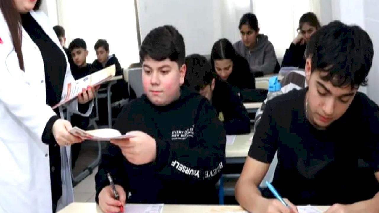 Mersin’de öğrencilere sınav yolunda büyük destek