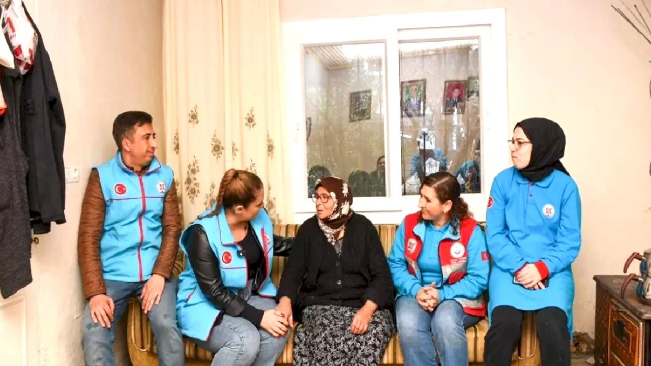 Mersin'de Vefa Projesi ile Yaşlılara Destek