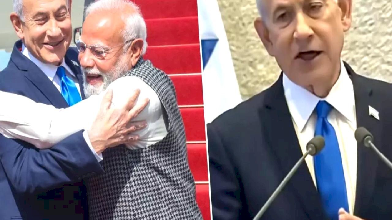 Modi ile kamera karşısına geçti! Netanyahu'dan dikkat çeken Osmanlı çıkışı