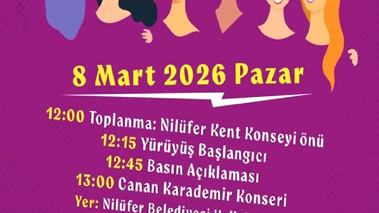 Nilüfer’de 8 Mart Etkinlikleri “Eşitlik Ses İster Biz Buradayız” Sloganıyla Başlıyor