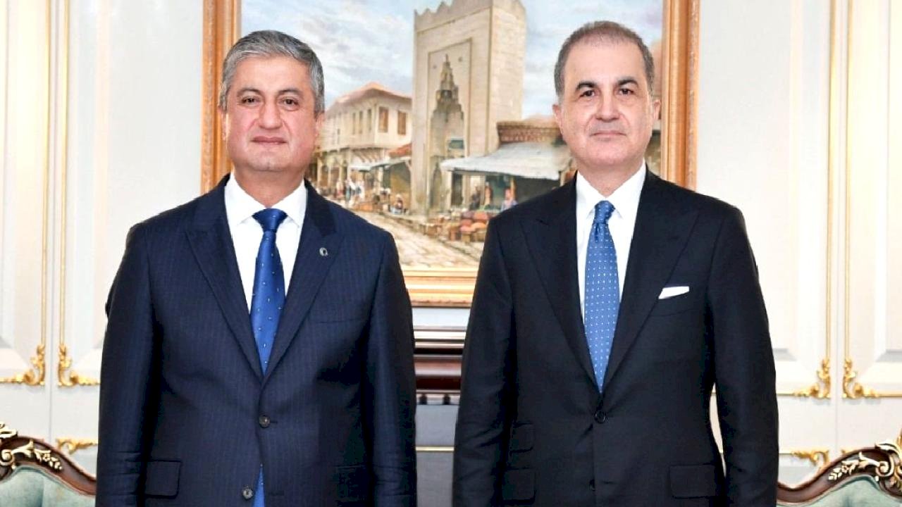 Ömer Çelik, Adana Valisi Mustafa Yavuz'u ziyaret etti