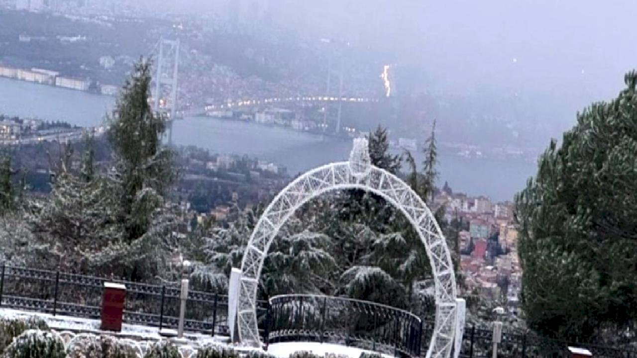 Pazartesi sabahına dikkat: İstanbul'da beş ilçeye kar uyarısı