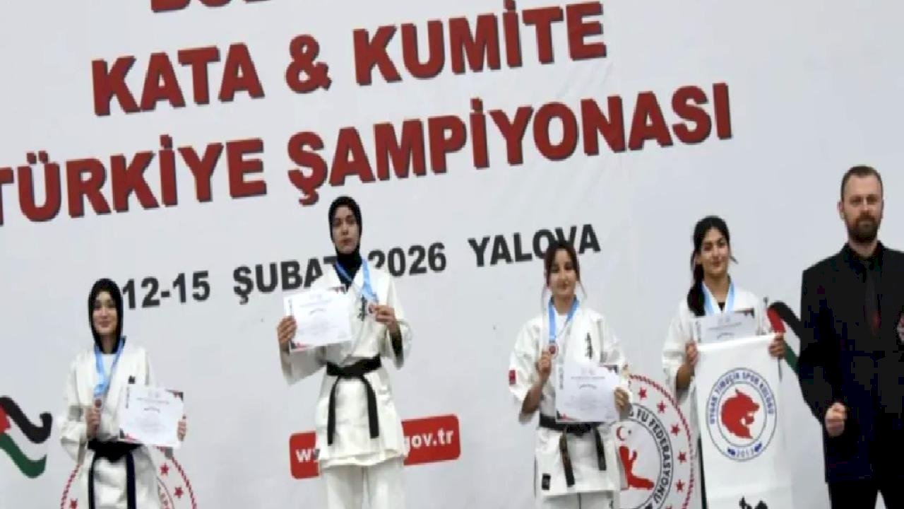 Sakaryalı sporcu Ayşe Sude Türkiye Şampiyonu oldu