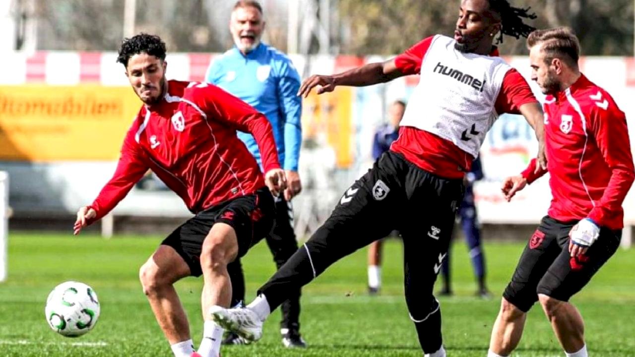 Samsunspor, KF Shkndija maçı hazırlıklarını tamamladı