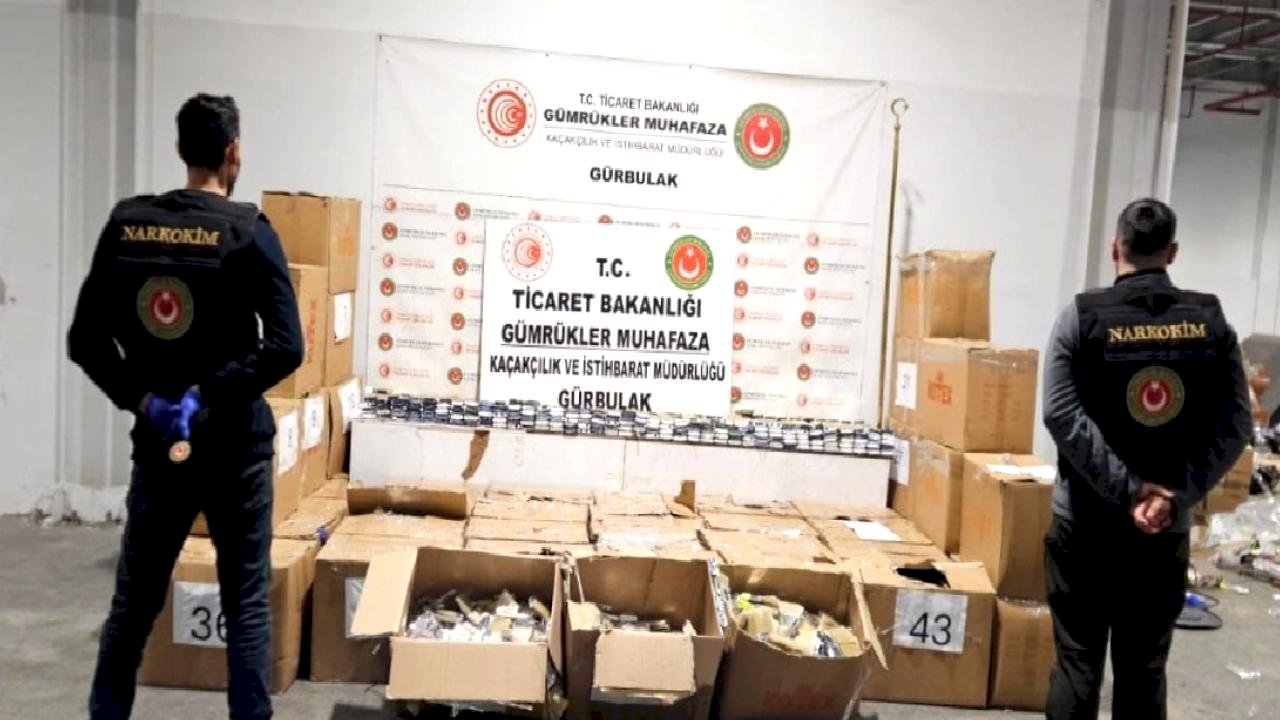 Sınır kapılarında narkotik operasyonu: 4 milyar 617 milyon liralık uyuşturucu ele geçirildi