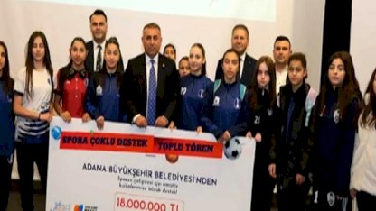 Adana Büyükşehir Belediyesi’nden amatör spor kulüplerine destek