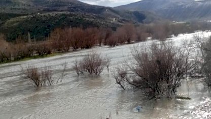 Ankara'da sağanak dereyi taşırdı, tarım arazileri zarar gördü