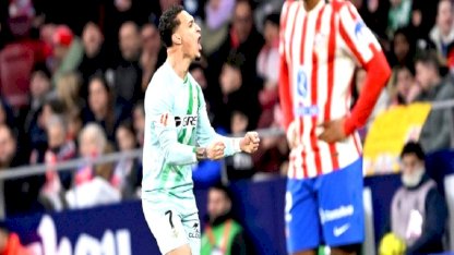 Atletico Madrid, Real Betis'e yenildi