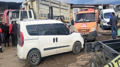 Aydın'da tamir ettikleri kamyonun kasası üzerlerine düşen 2 kişi hayatını kaybetti