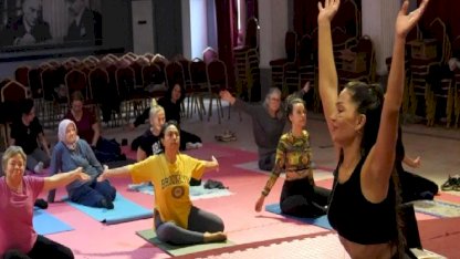 Balıkesir Ayvalık’ta yoga kurslarına büyük ilgi