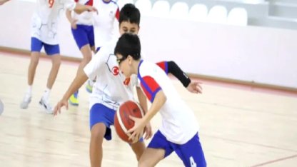 Bursa İnegöl'de Spor Festivali basketbol müsabakalarıyla start aldı