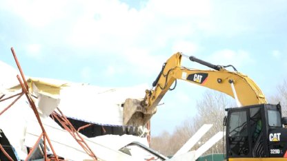 Bursa Nilüfer'de üç noktada yıkım