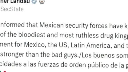 El Mencho'nun Ölümü ABD'den Destek Buldu