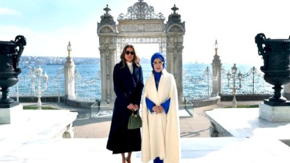 Emine Erdoğan, Ürdün Kraliçesi Rania ile bir araya geldi