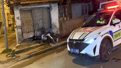 Eskişehir'de Motosiklet Kazası