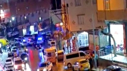 Gaziantep'te düğün salonu önünde silahlı saldırı: 1 kişi ağır yaralandı