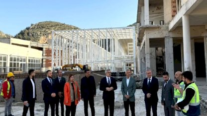 Hatay, depremde yıkılan Arkeoloji Müzesi'ne kavuşuyor