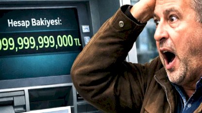 Hesabında 999.999.999.000 TL gözüktü! Banka inceleme başlattı