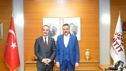 İçişleri Bakanı Hitit Üniversitesi'ni Ziyaret Etti