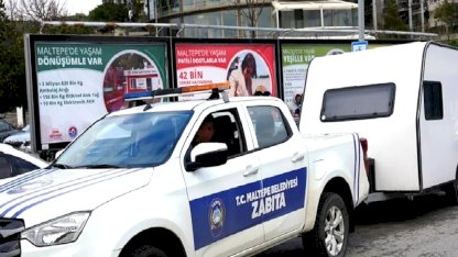 İstanbul Maltepe'de karavan işgallerine geçit yok