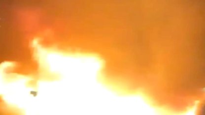 Kartal'da Seyir Halindeki Araç Yangını