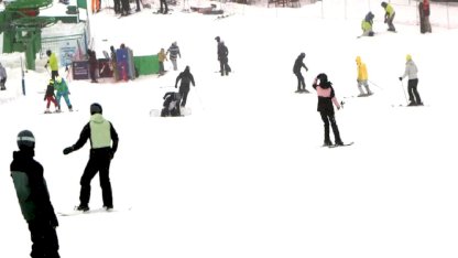 Kartalkaya'da Kar Kalınlığı 2,5 Metreye Ulaştı