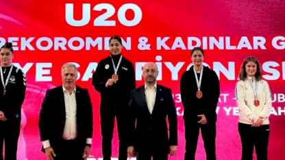 Nevşehirli güreşçiler dereceleri sıraladı