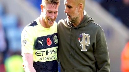 Pep Guardiola'nın basın toplantısında dili sürçtü: Kevin De Bruyne'yi andı...