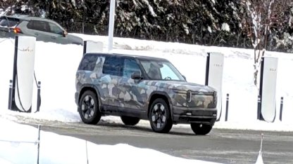 Rivian'ın Avrupa pazarı için geliştirdiği otomobil görüntülendi