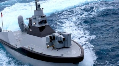 Türkiye'nin ilk SİDA'sı suya indi, yerli silahla göreve başladı