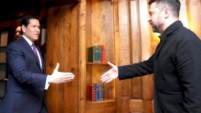 Zelensky ve ABD Dışişleri Bakanı Rubio bir araya geldi