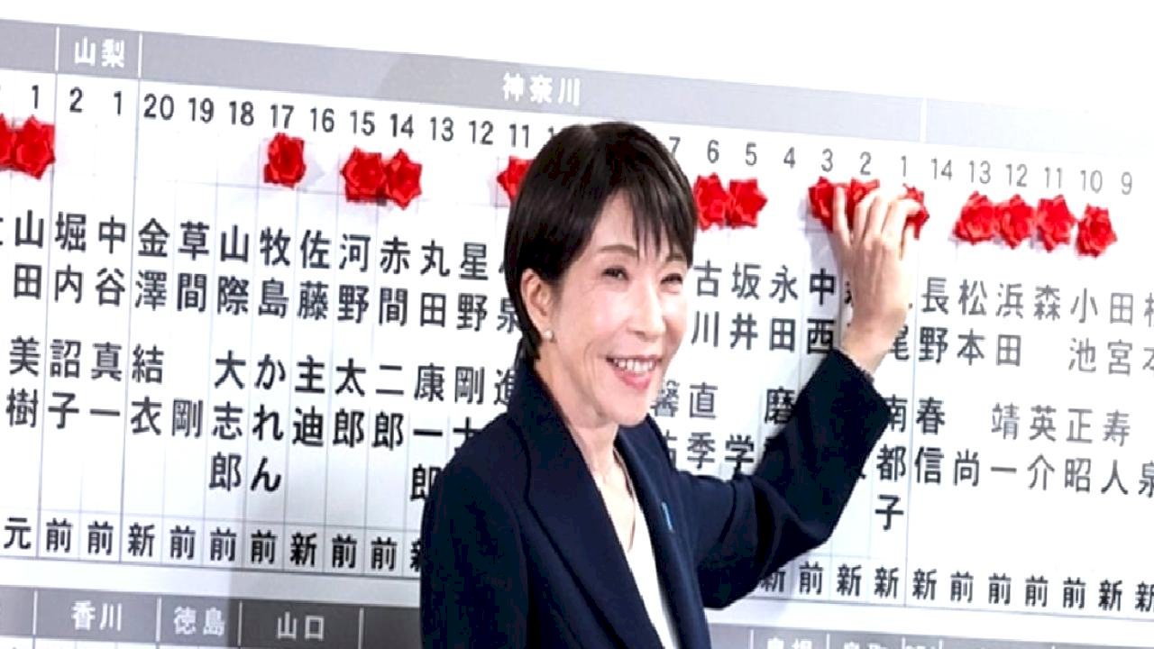 Takaiçi, Japonya'nın en büyük seçim zaferini kazandı