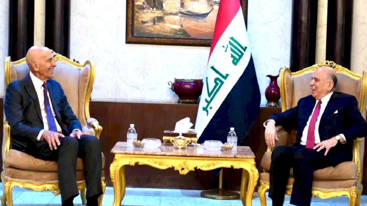 Tom Barrack Irak'ta Dışişleri Bakanı ile Görüştü