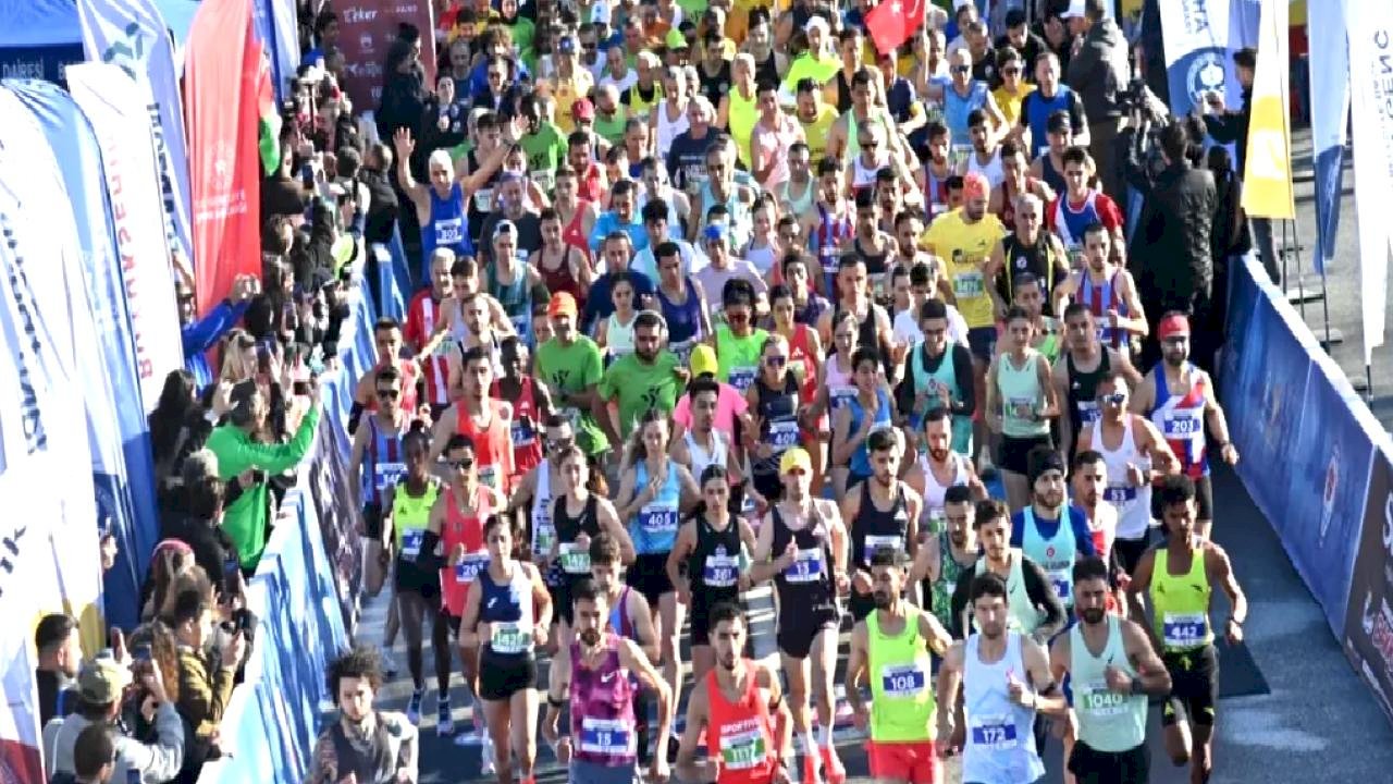 Trabzon'da coşkulu maraton
