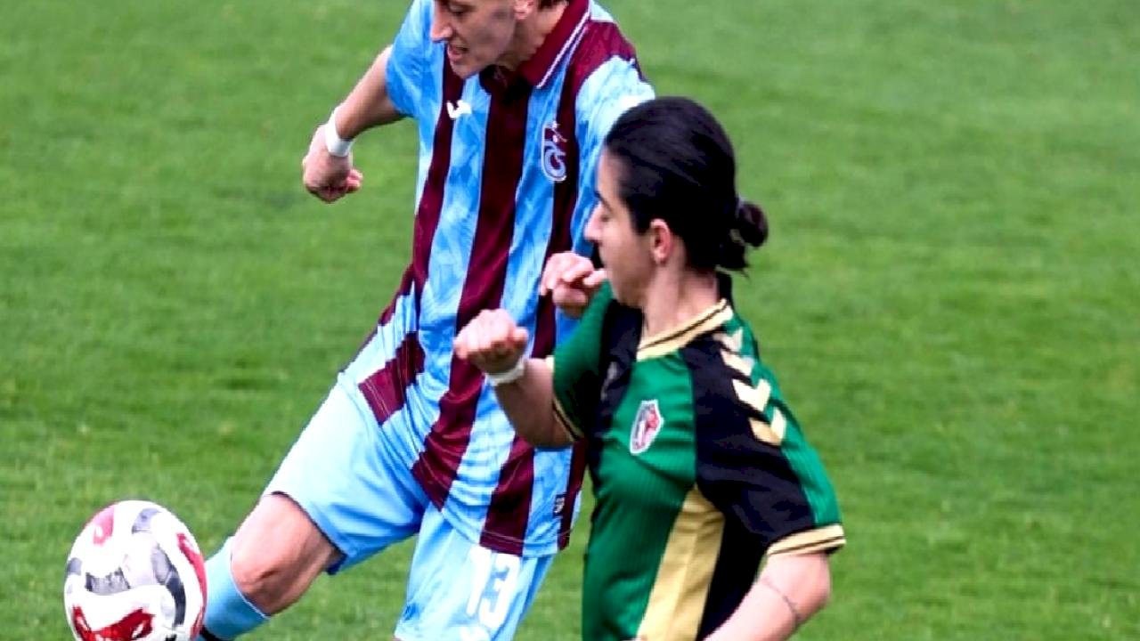 Trabzonspor - Ünye Kadın SK maçında gol sesi çıkmadı