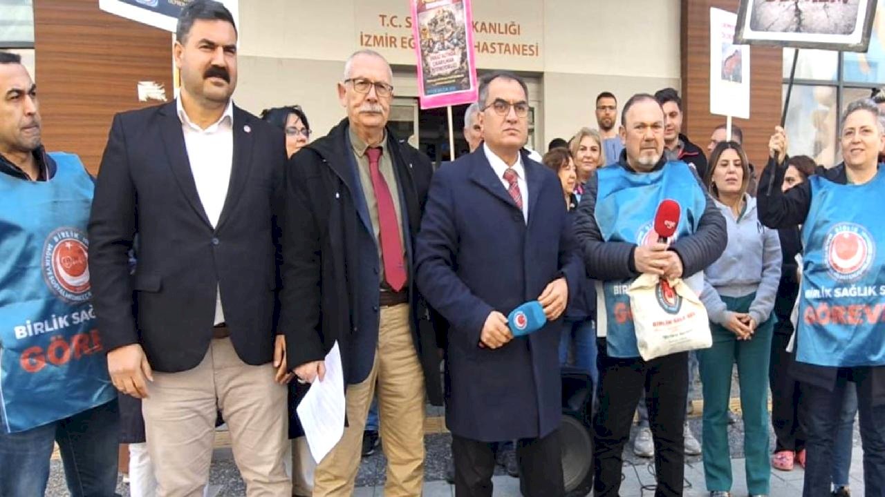 “Acilen boşaltılma kararı olan bir hastanede görev yapmak istemiyoruz”