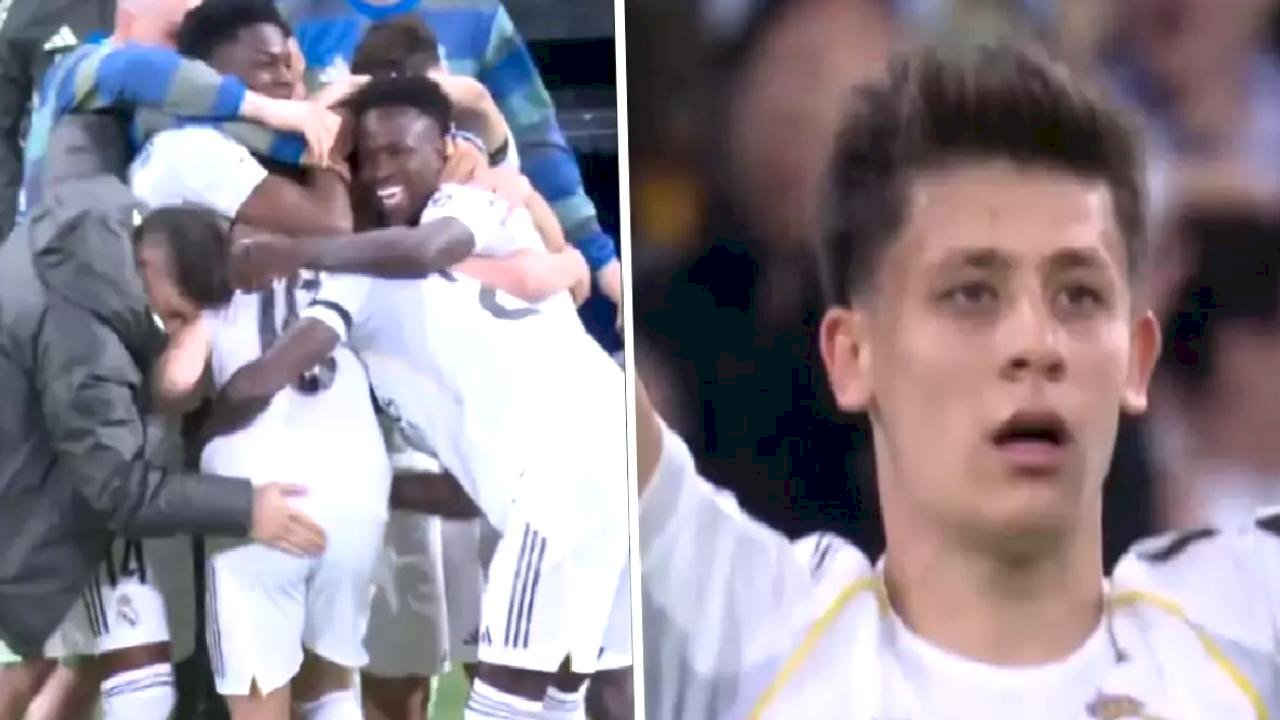 Arda Güler'den inanılmaz gol! Orta sahasının gerisinden attı