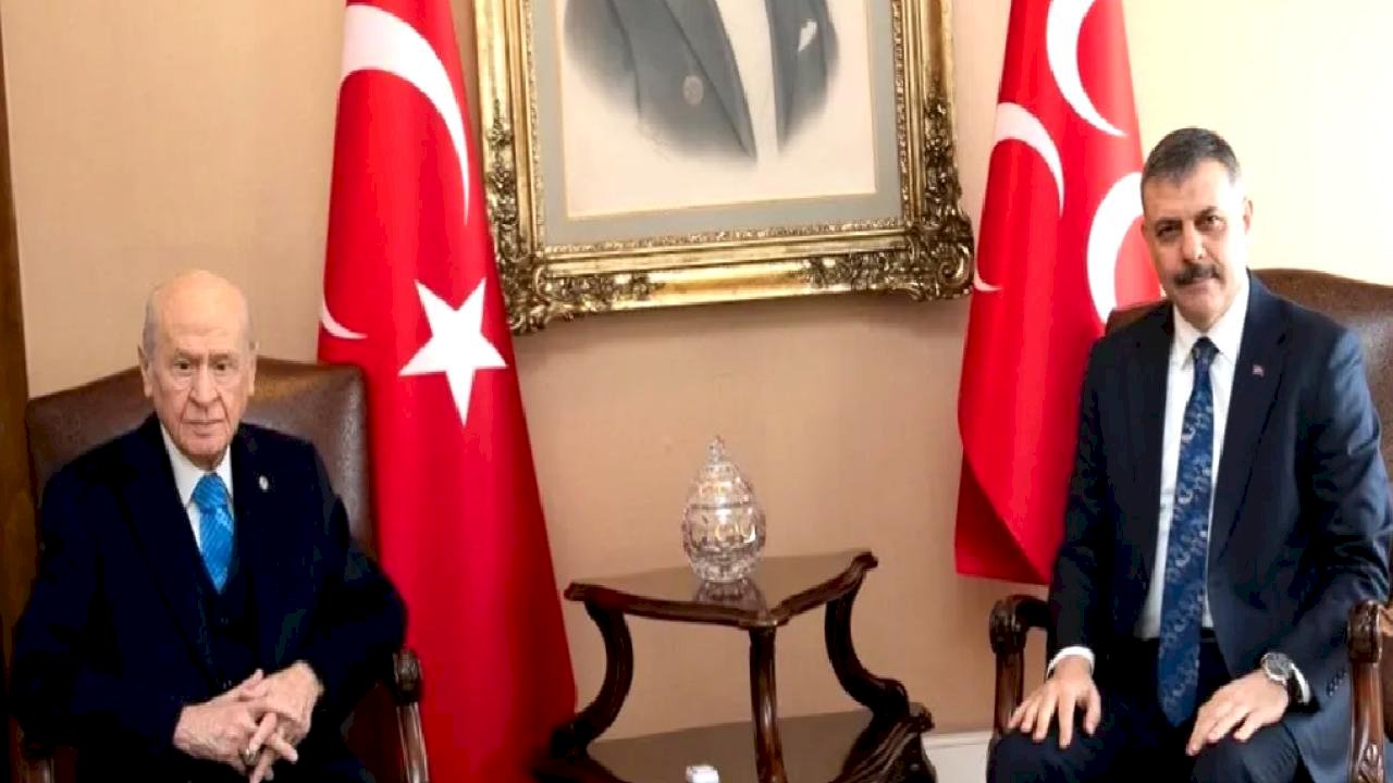 Bakan Çiftçi’den Bahçeli’ye ziyaret