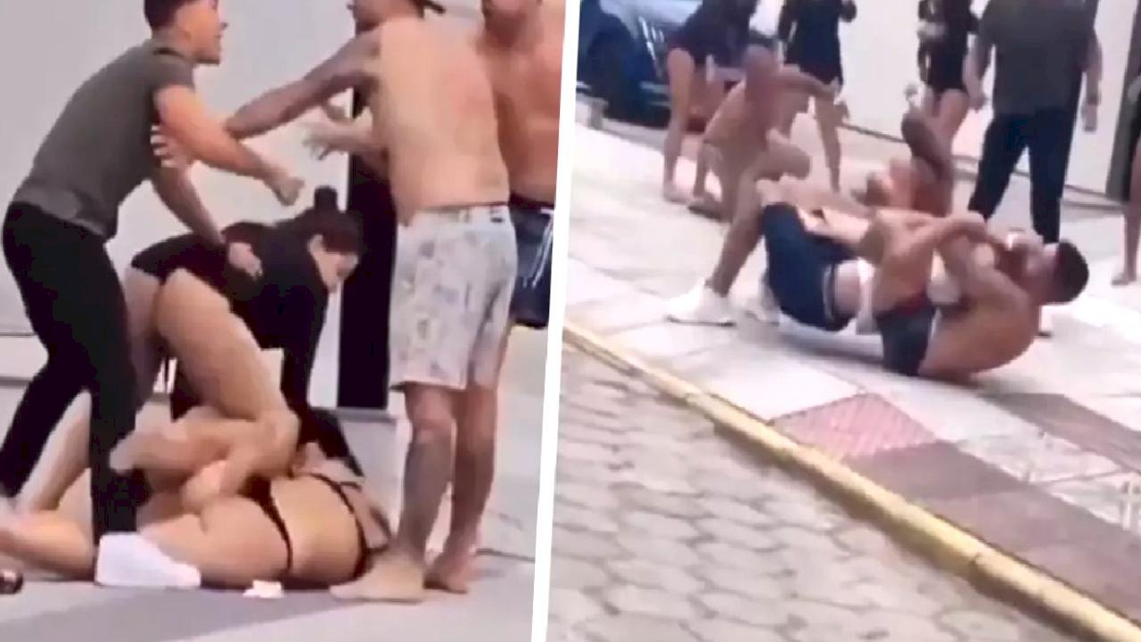 Brezilya'nın en lüks plajında eğlence değil vahşet yaşandı