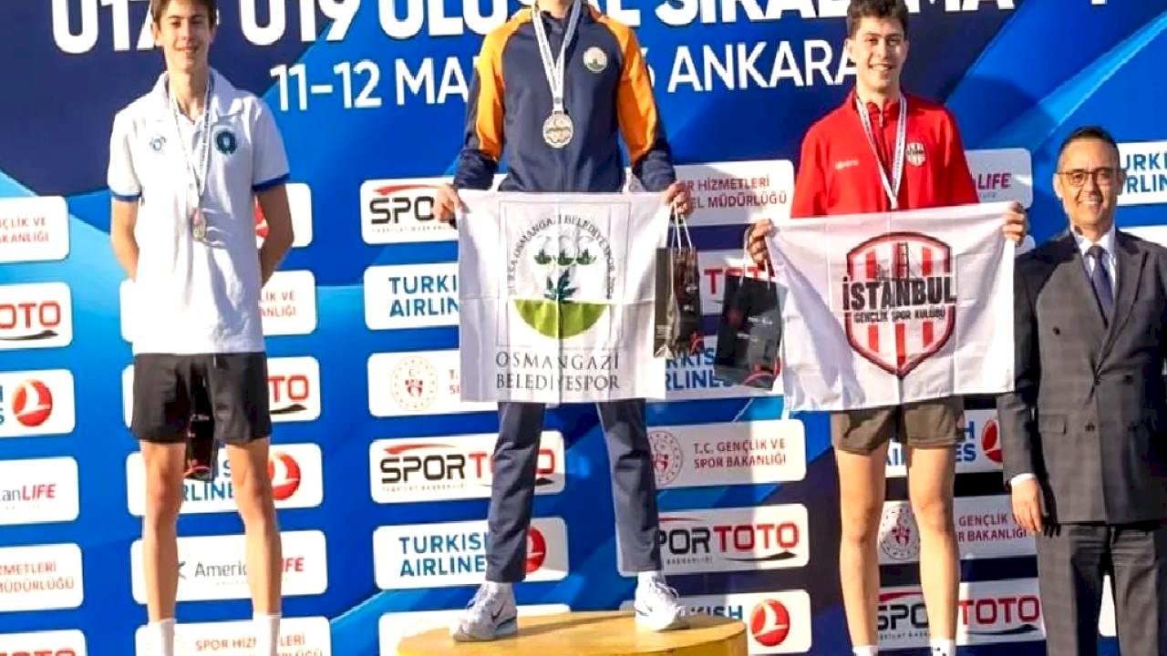 Bursa Büyükşehirli pentatlon sporcusu Türkiye ikincisi oldu