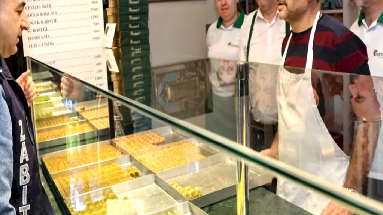 Bursa Nilüfer’de tatlı üreticilerine sıkı denetim