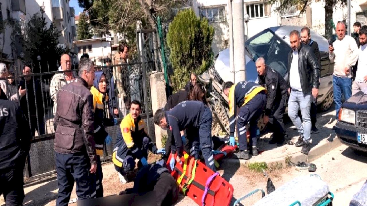 Bursa'da el freni çekilmeyen otomobil 11 yaşındaki kızın ölümüne neden oldu