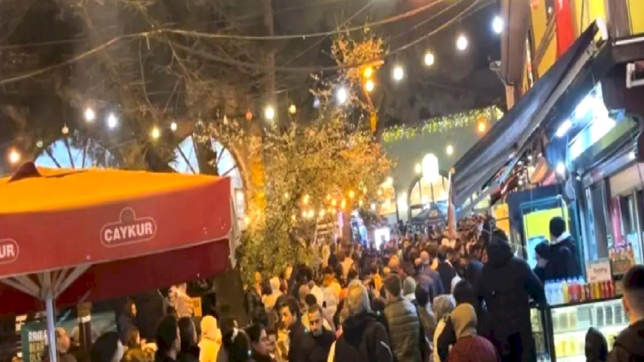 Bursa'da Sahur Kuyruğu Kilitlenmeye Neden Oldu